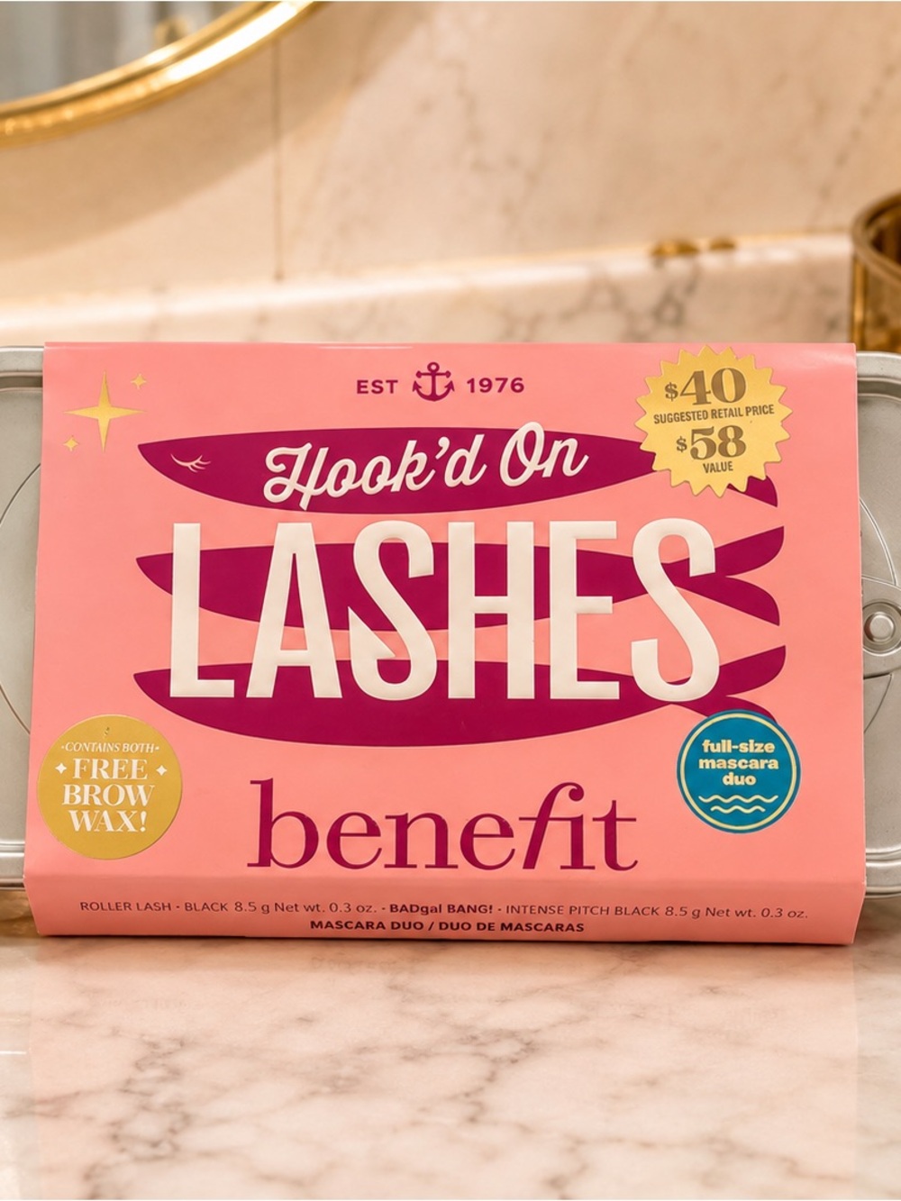 Benefit Hook’d On Lashes BADgal BANG! Roller Lash Full Size Duo